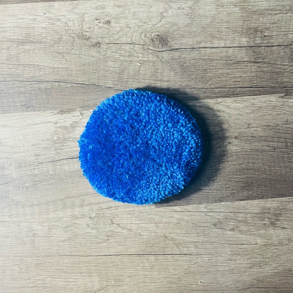 Blue circle table design item/coasters